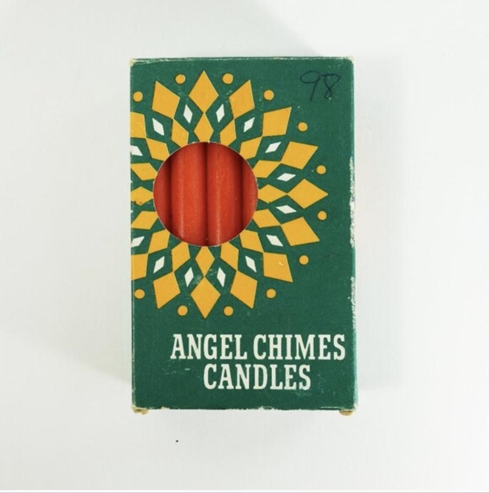 [Vintage] Angel Chimes Candles One Dozen West Germany NOS
